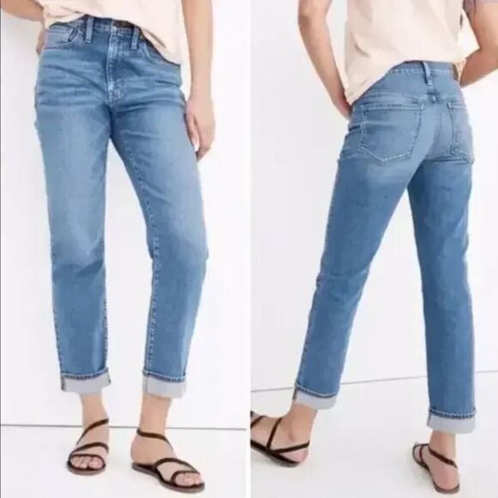 NEW! Madewell Boyfriend jeans, straight leg, high rise, size 27